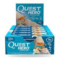 Quest HERO Barra de Proteína (10 unidades) Vanilla Caramel